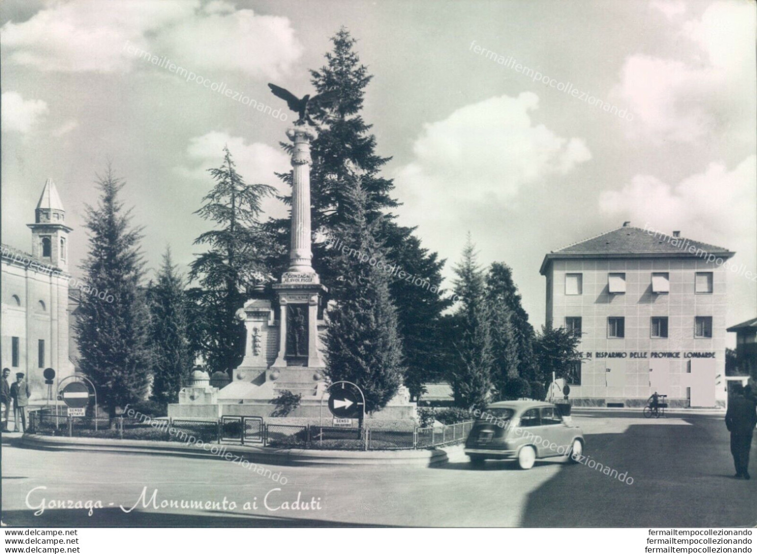 P427 Cartolina Gonzaga Monumento Ai Caduti Provincia Di Mantova - Mantova