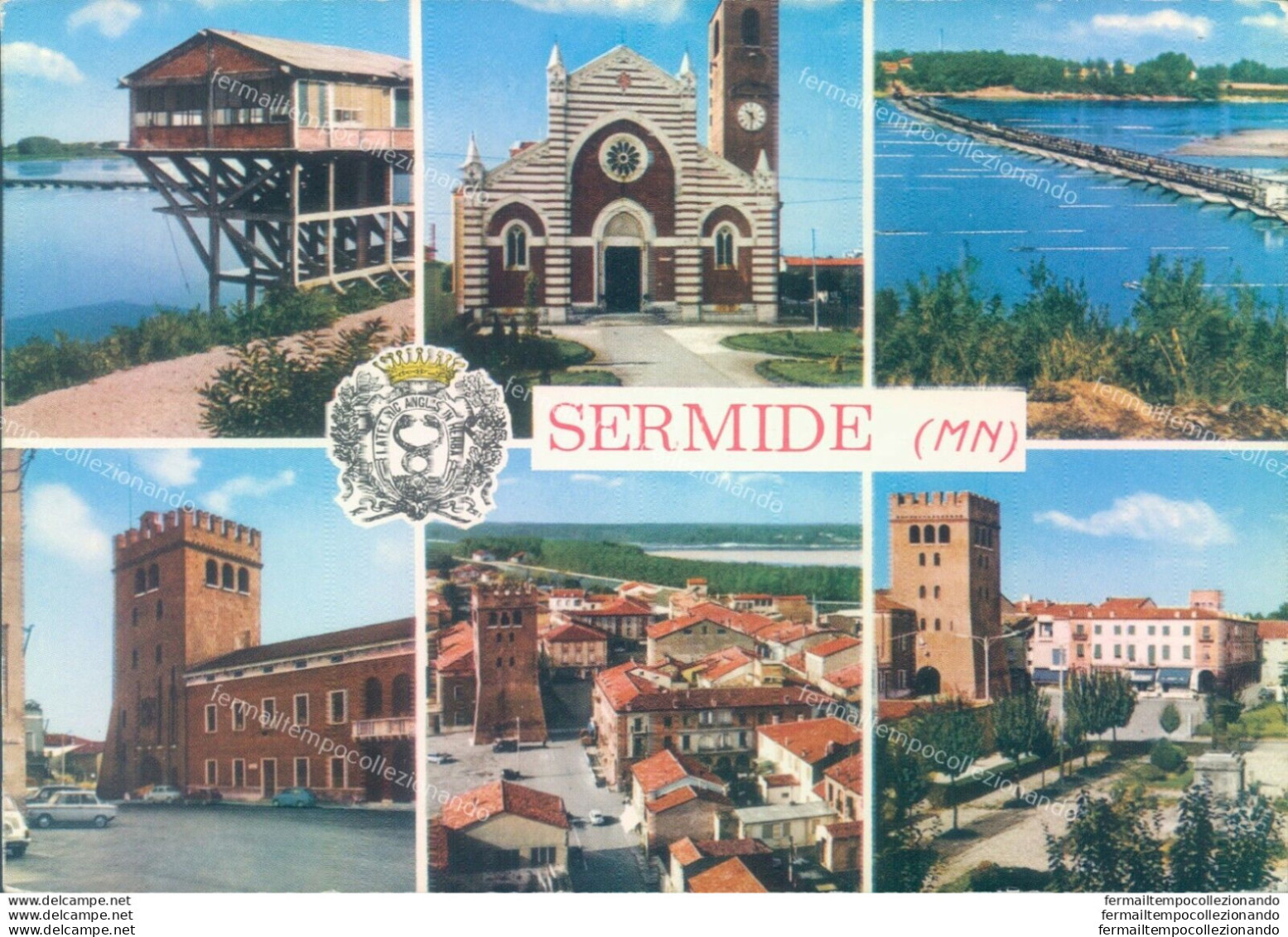 P517 Cartolina  Sermide 6 Vedutine  Provincia Di Mantova - Mantova