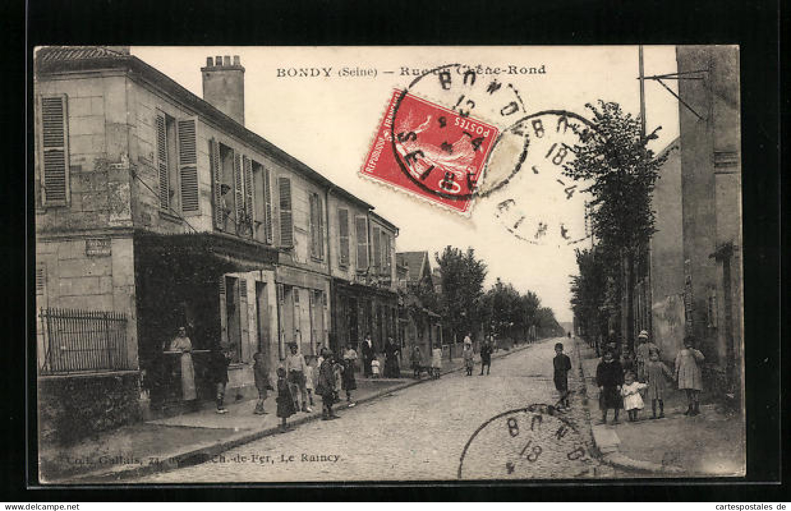CPA Bondy, Rue Du Chene-Rond  - Bondy