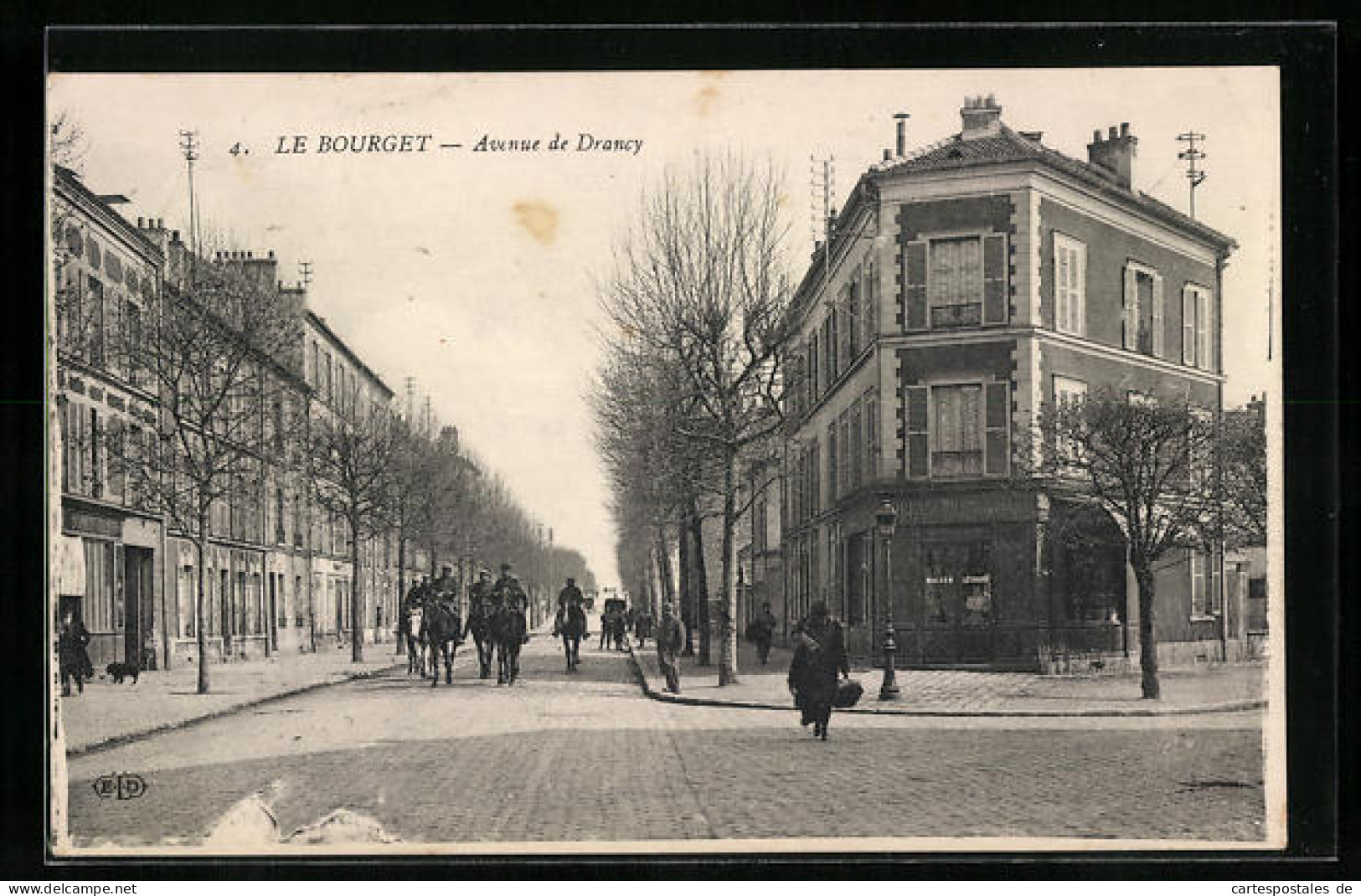 CPA Le Bourget, Avenue De Drancy  - Le Bourget