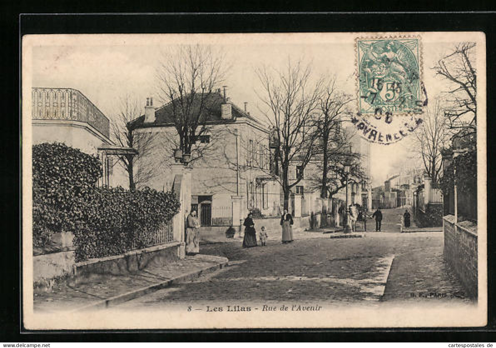 CPA Les Lilas, Rue De L'Avenir  - Les Lilas