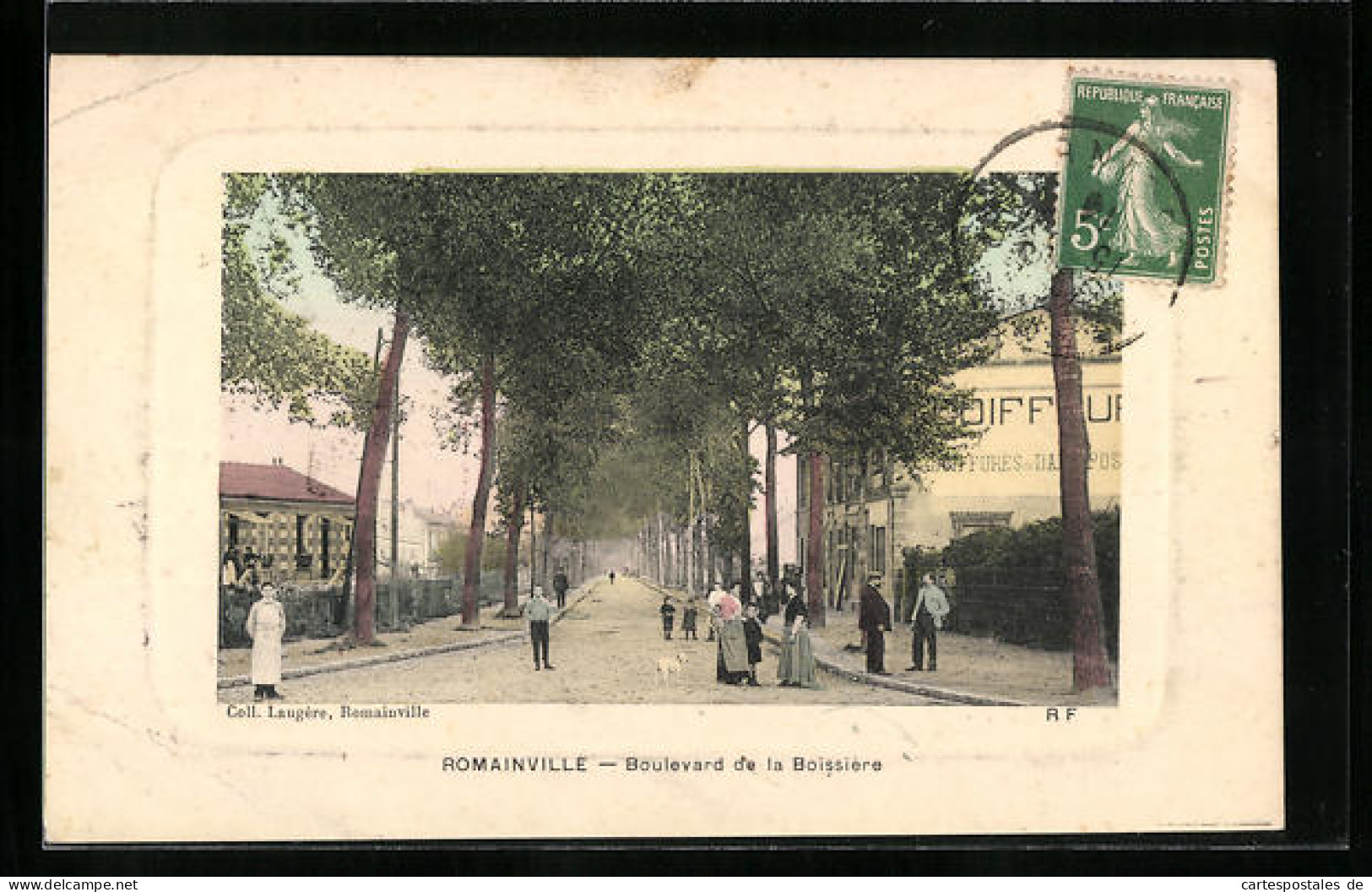 CPA Romainville, Boulevard De La Boissiére  - Romainville