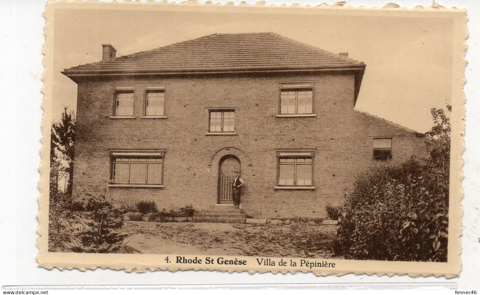 BELGIQUE - RHODE St GENESE - Villa De La Pépinière - Animée  (K89) - Rhode-St-Genèse - St-Genesius-Rode