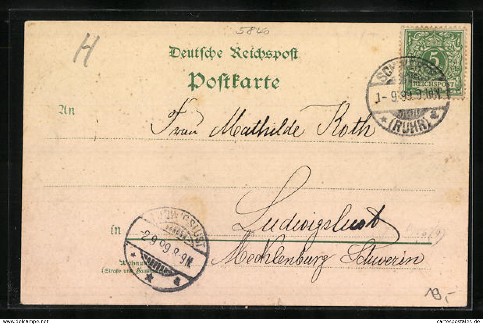 Lithographie Schwerte, Kaiser Wilhelm Denkmal, Altes Rathaus, Totalansicht  - Sonstige & Ohne Zuordnung