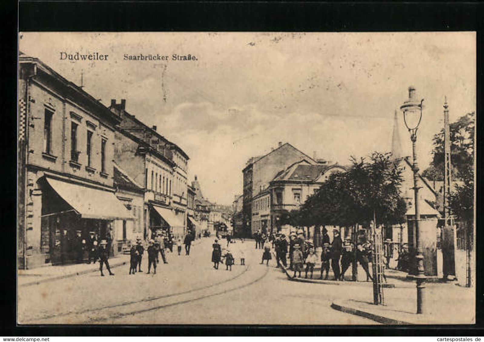 AK Dudweiler, Saarbrückener Strasse  - Saarbrücken