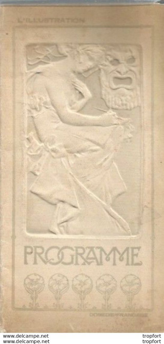 PG / Old French Theater Program Cover MUCHA 1907/ Programme Théâtre Couverture MUCHA // ROBINNE - Programmi