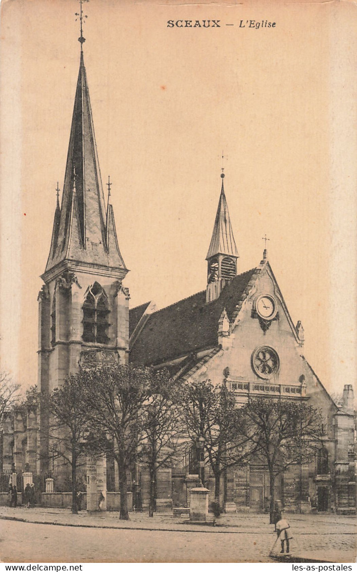 92 SCEAUX L EGLISE - Sceaux