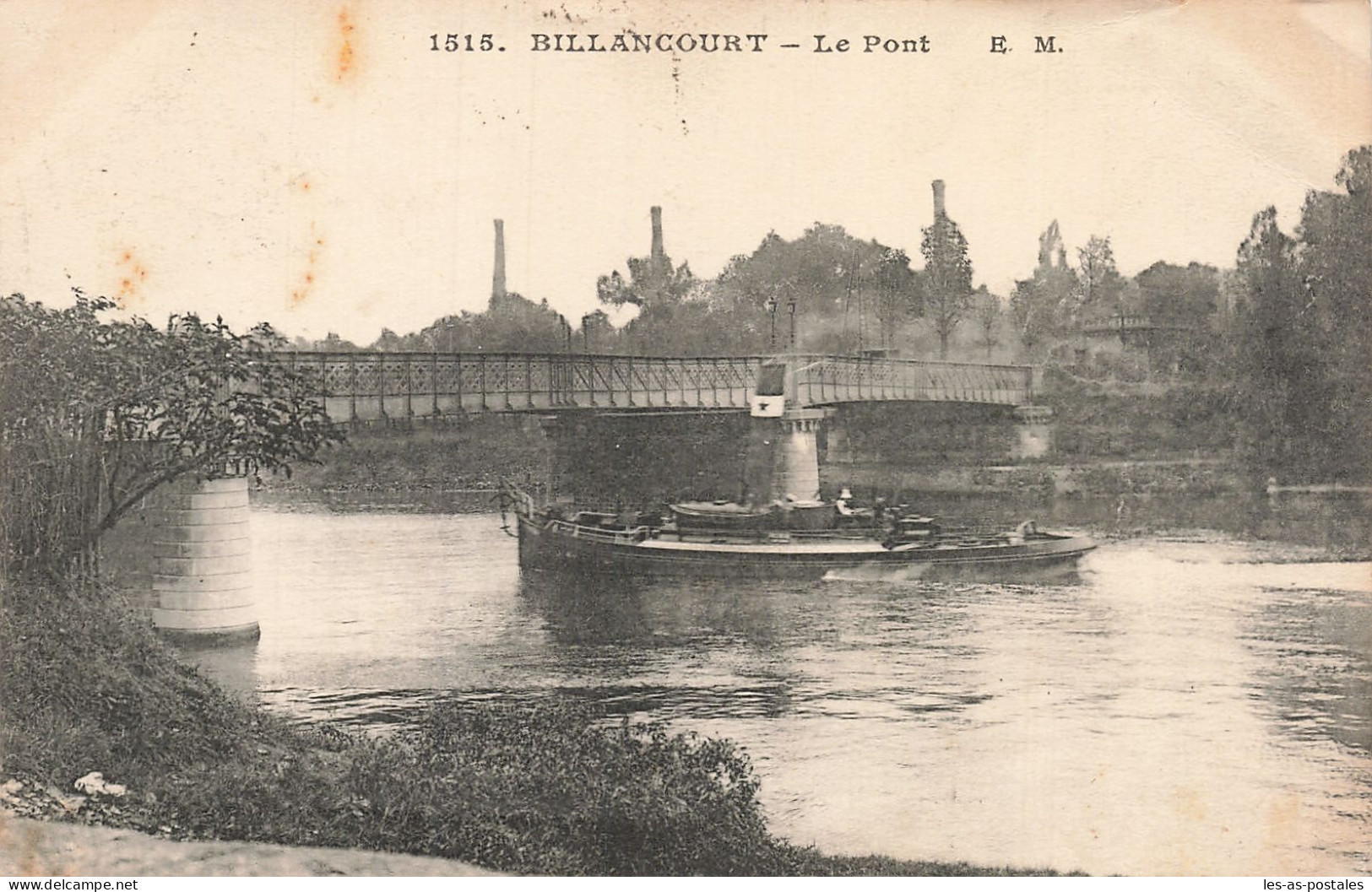 92 BILLANCOURT LE PONT - Boulogne Billancourt