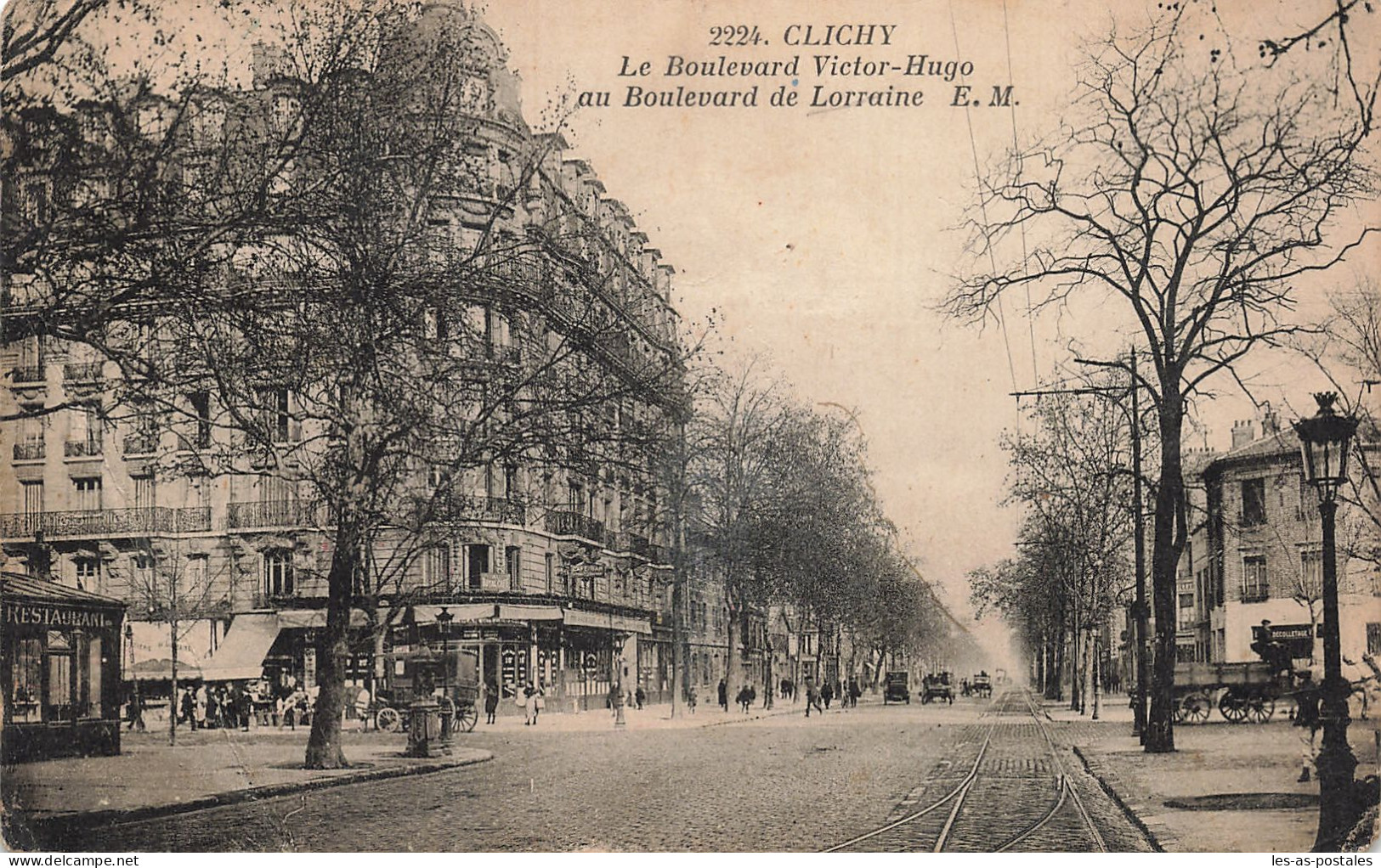 92 CLICHY LE BOULEVARD VICTOR HUGO - Clichy