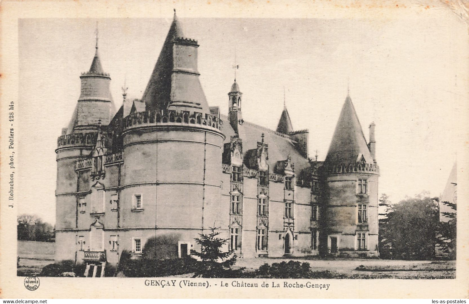 86 GENCAY LE CHATEAU DE LA ROCHE GENCAY  - Autres & Non Classés