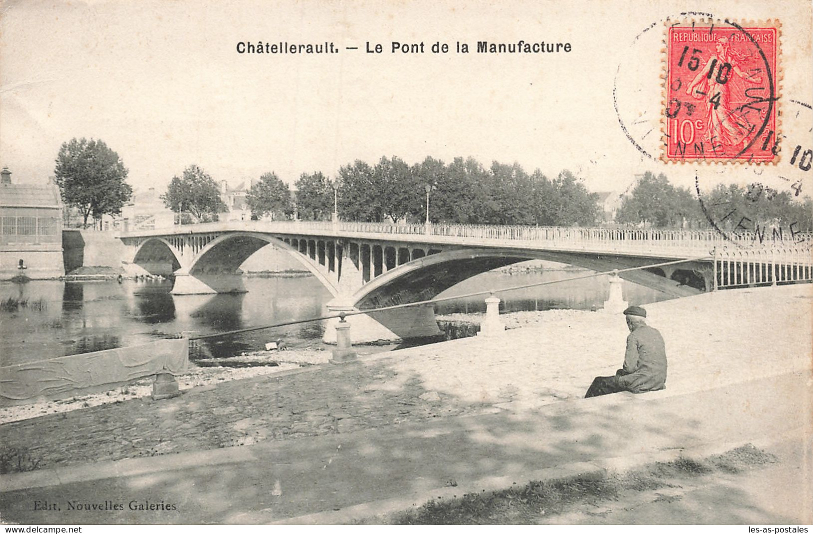 86 CHATELLERAULT LE PONT DE LA MANUFACTURE - Chatellerault
