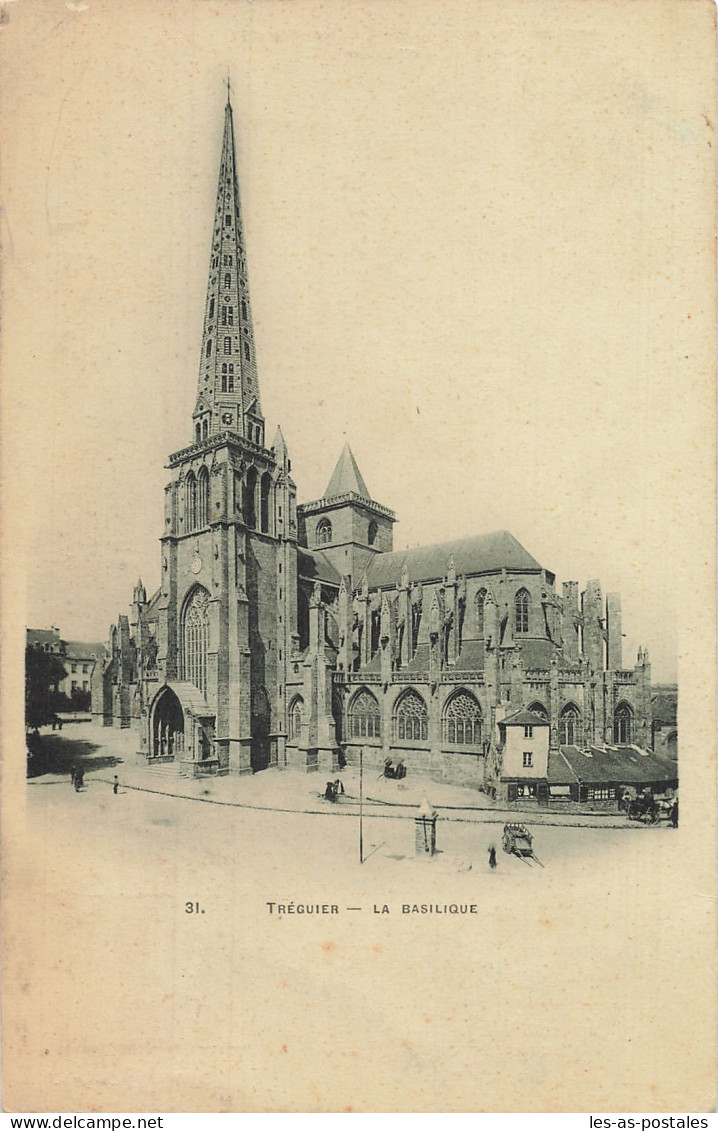 22 TREGUIER LA BASILIQUE - Tréguier