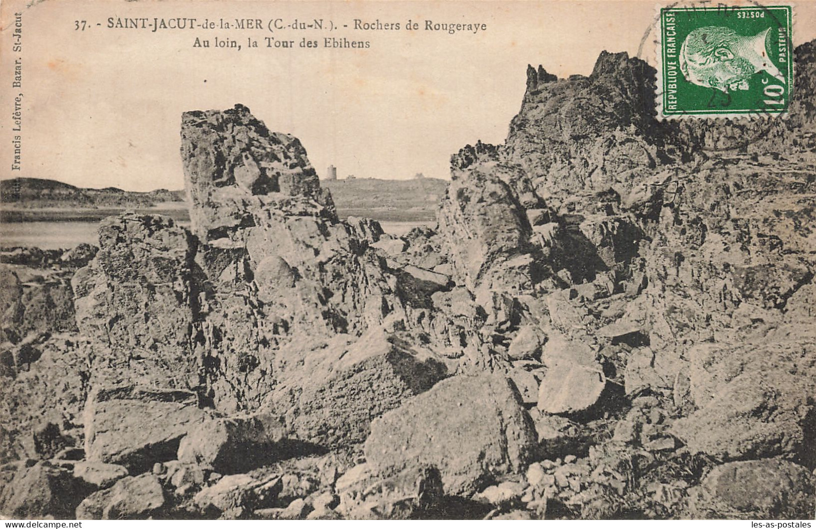 22 SAINT JACUT DE LA MER LES ROCHERS DE ROUGERAYE - Saint-Jacut-de-la-Mer