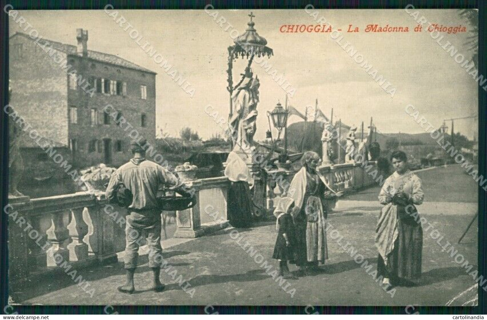 Venezia Chioggia Madonna Di PIEGHINA Cartolina QT3996 - Venezia (Venedig)