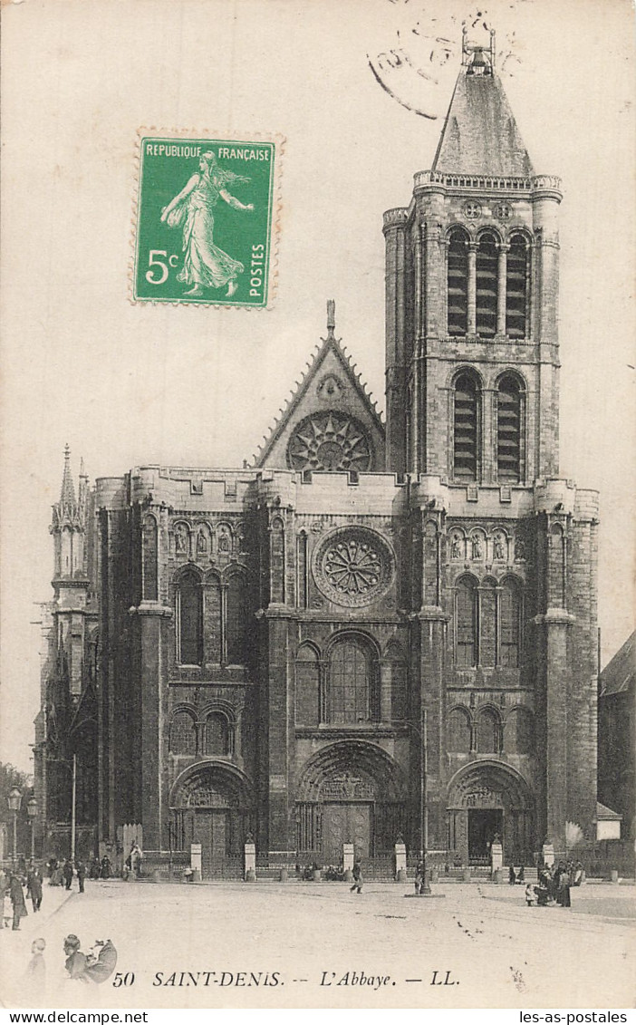 93 SAINT DENIS L ABBAYE - Saint Denis