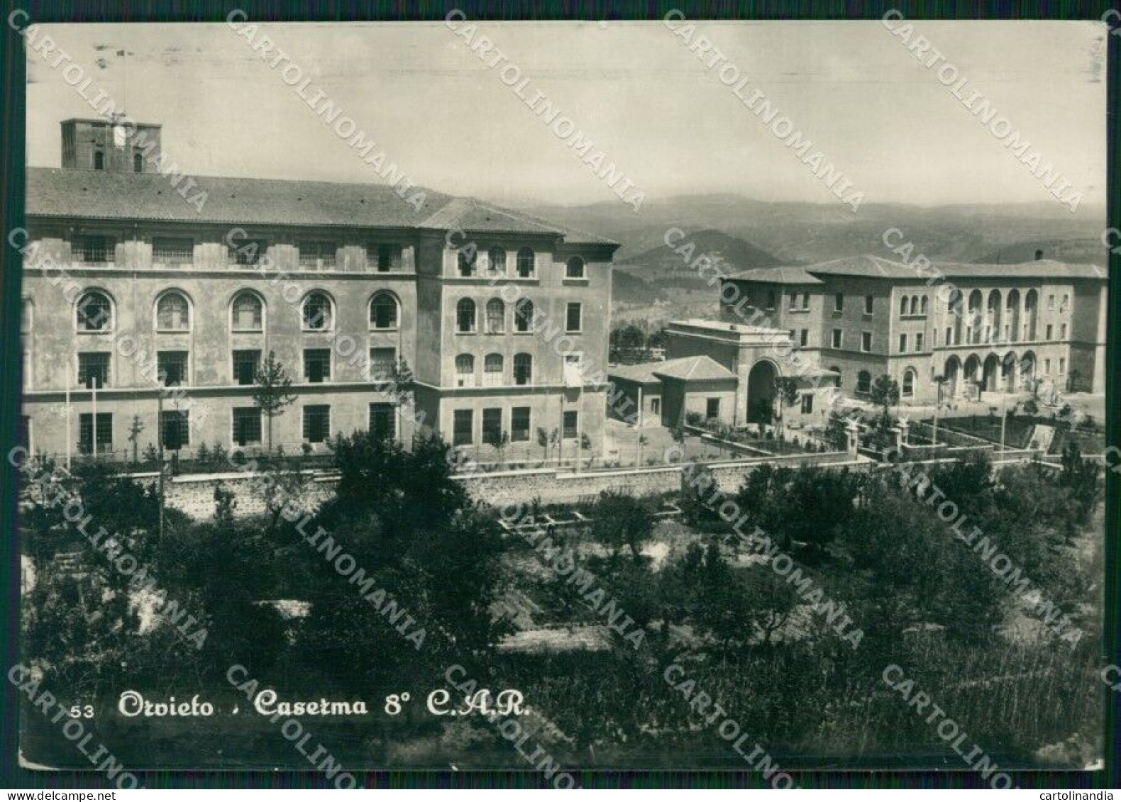 Terni Orvieto Caserma Foto FG Cartolina ZK4685 - Terni