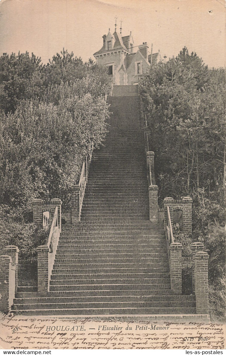 14 HOULGATE L ESCALIER DU PETIT MANOIR - Houlgate