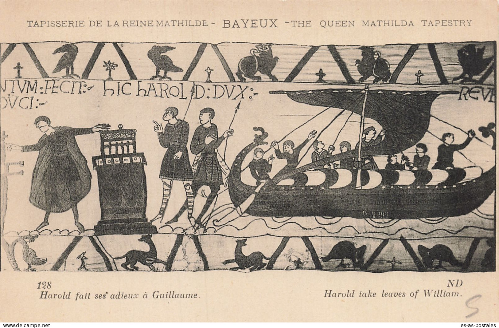 14 BAYEUX UNE TAPISSERIE DE LA REINE MATHILDE - Bayeux