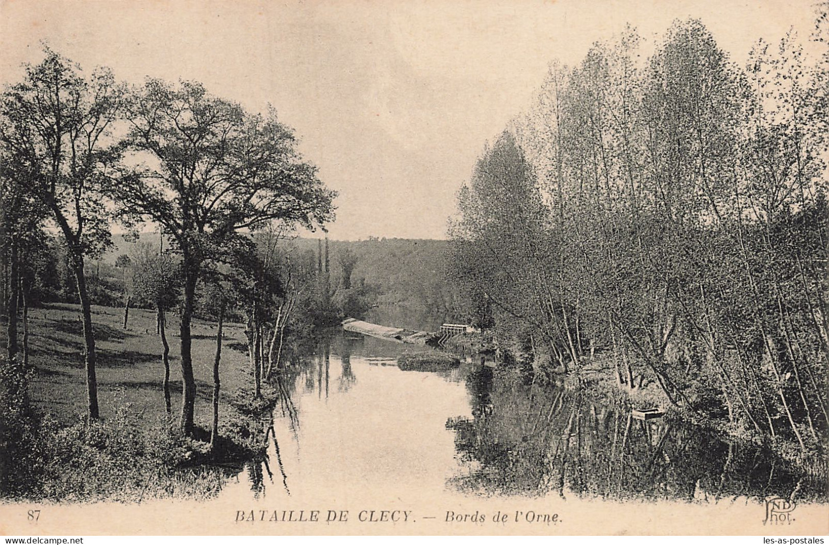 14 CLECY LA BATAILLE LES BORDS DE L ORNE - Clécy