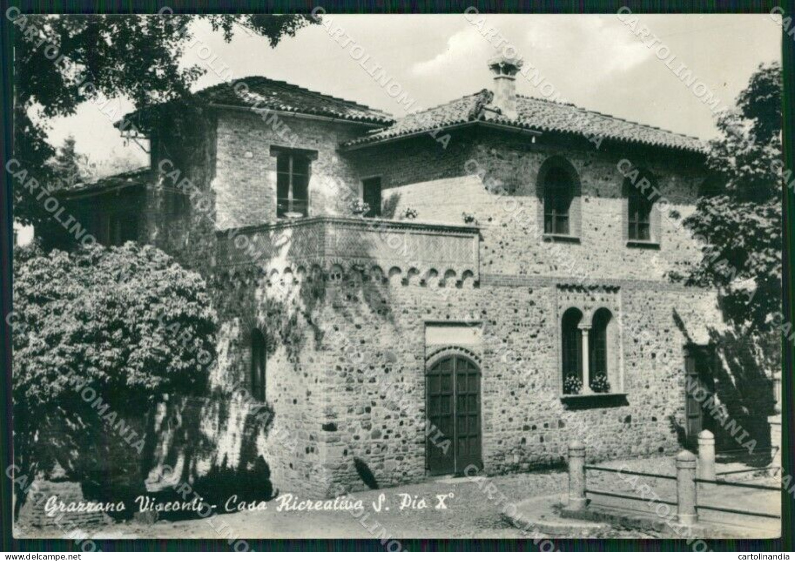 Piacenza Vigolzone Grazzano Visconti Foto FG Cartolina ZKM8439 - Piacenza