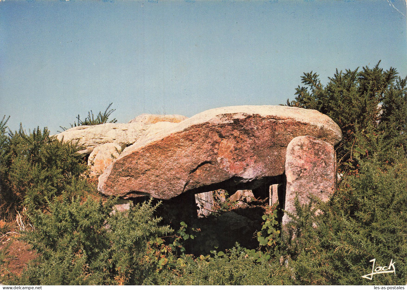 56  ERDEVEN LE DOLMEN DE MANE BRAZ - Erdeven