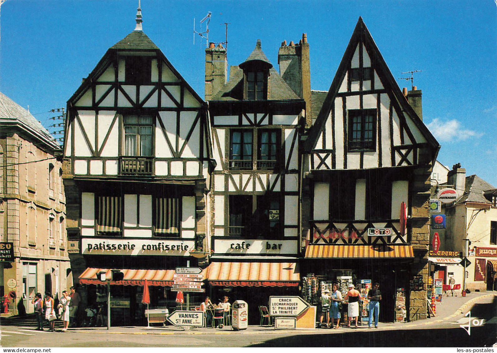 56  AURAY LA PLACE DE LA REPUBLIQUE - Auray