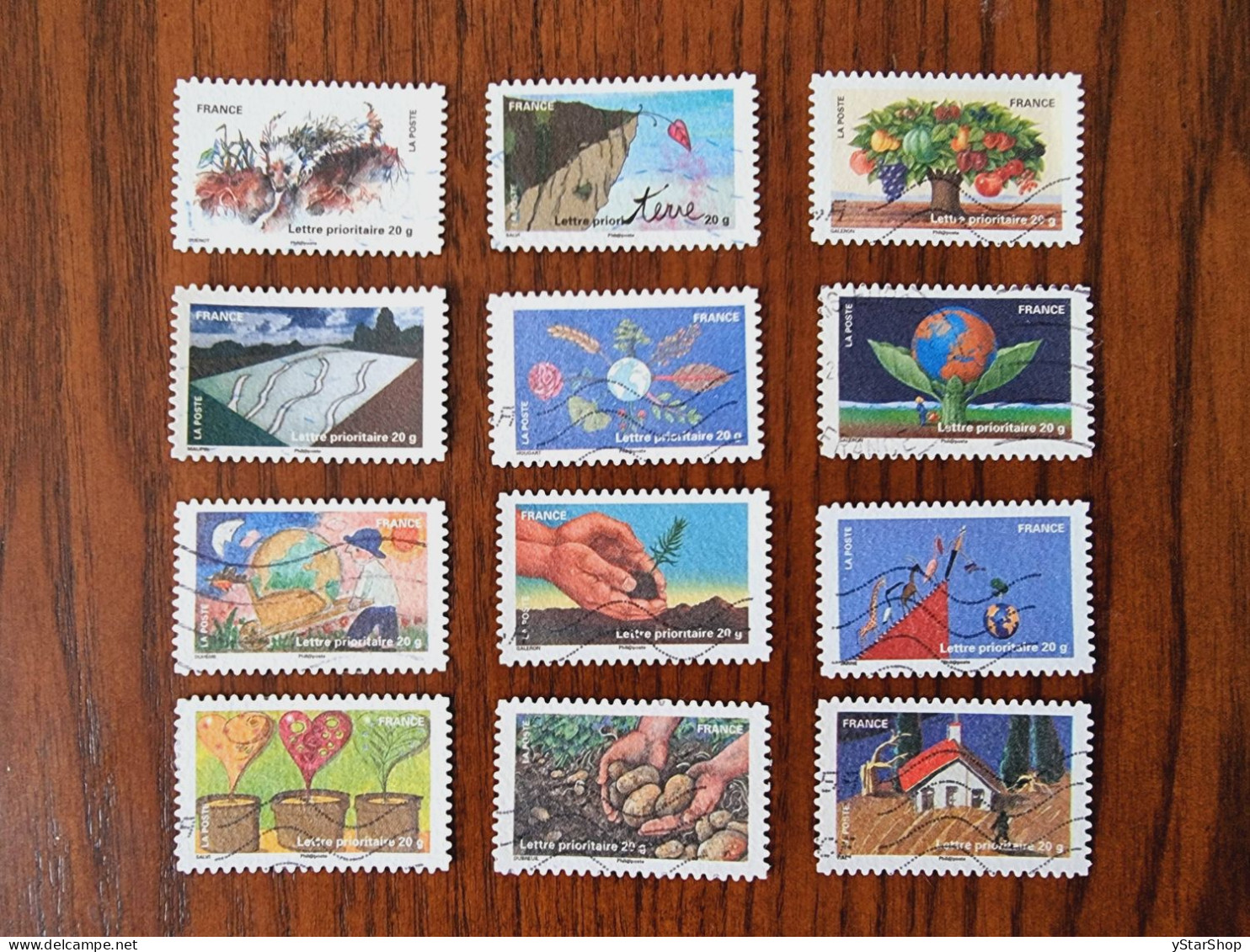 France Stamps - 2011 - Used - Stamp Day - Collections