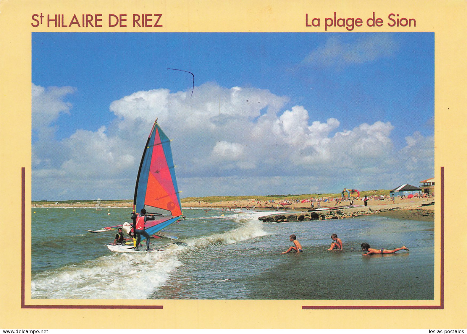 85 SAINT HILAIRE DE RIEZ PLAGE DE SION L OCEAN - Saint Hilaire De Riez