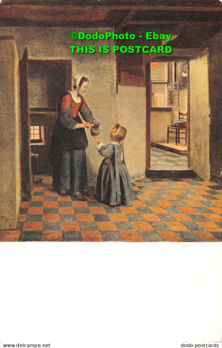 R432825 Pieter De Hooch. Die Vorratskammer. Amsterdam. Rijksmuseum. E. A. Seeman - Welt