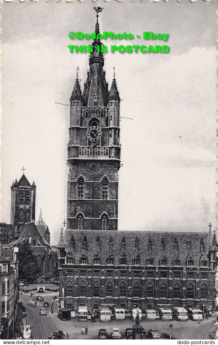 R433198 Ghent. Belfry And Cloth Market. Gent. Gand. Belfort En Lakenhalle. Ern. - Monde