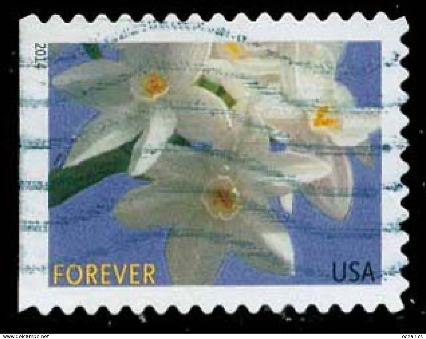 Etats-Unis / United States (Scott No.4864 - Fleur Hivernale /Winter Flower) (o) P3 - Used Stamps