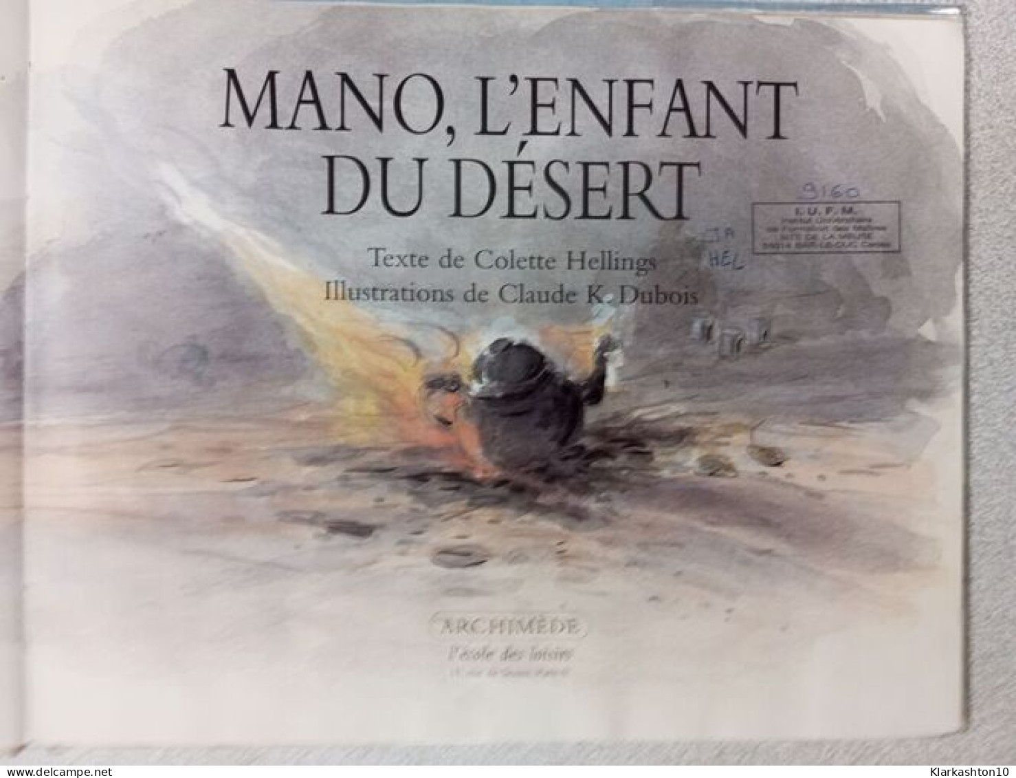 Mano L Enfant Du Desert - Other & Unclassified