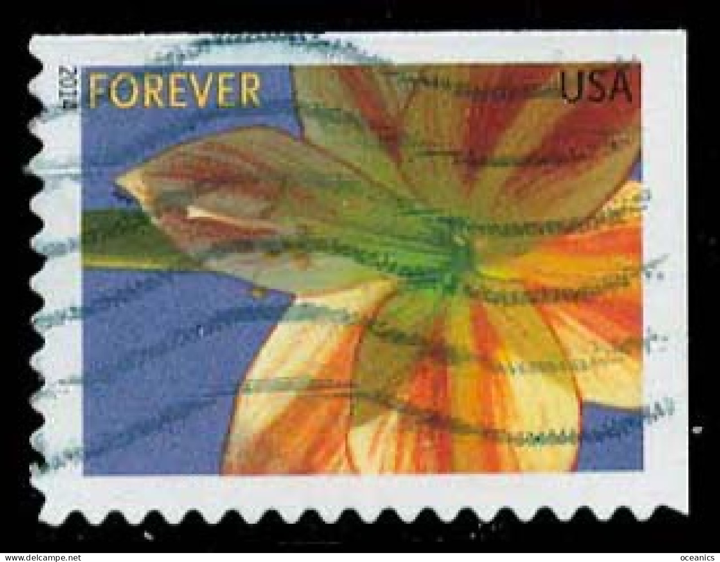 Etats-Unis / United States (Scott No.4862 - Fleur Hivernale /Winter Flower) (o) P2 - Used Stamps