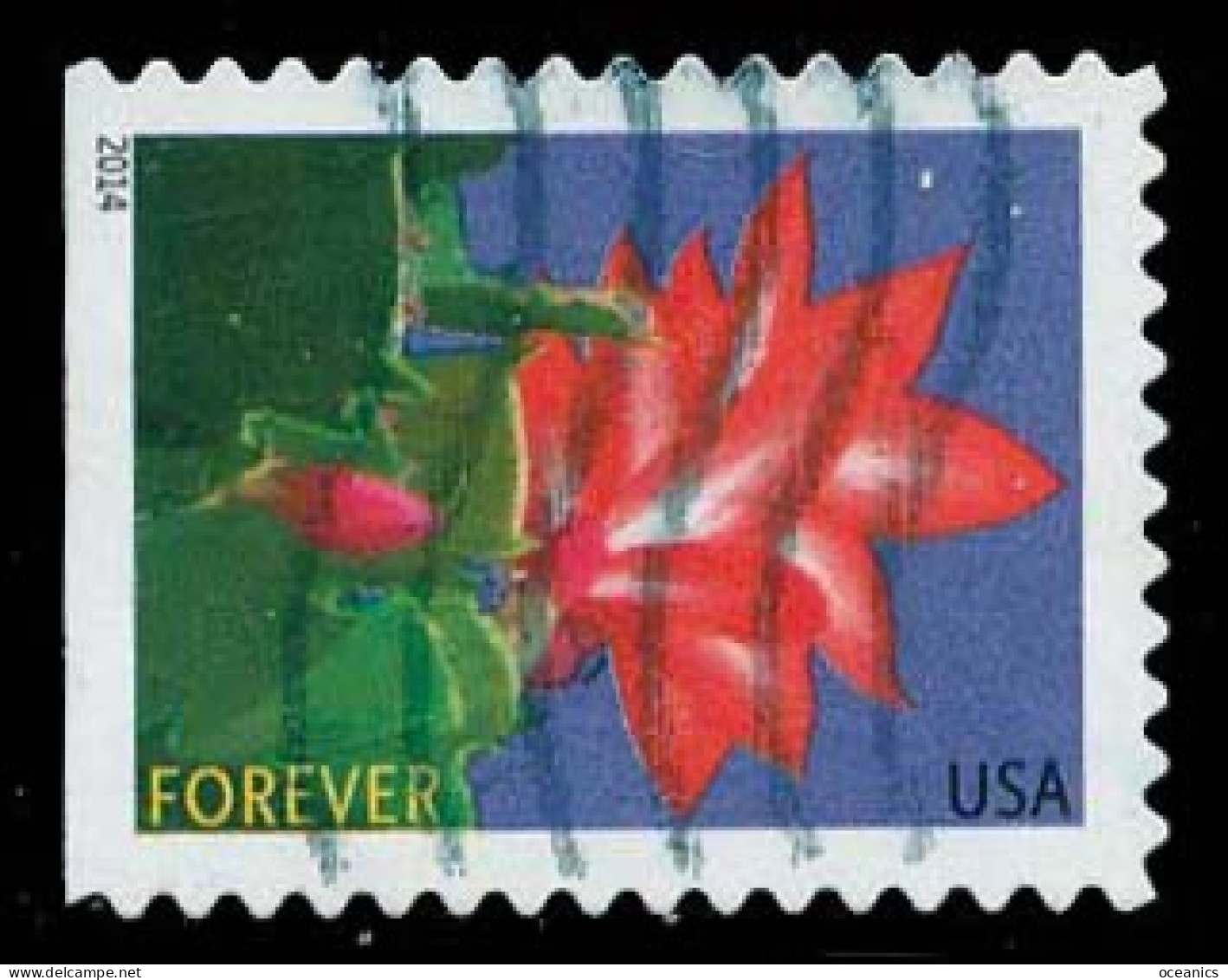 Etats-Unis / United States (Scott No.4865 - Fleur Hivernale /Winter Flower) (o) P3 - Used Stamps