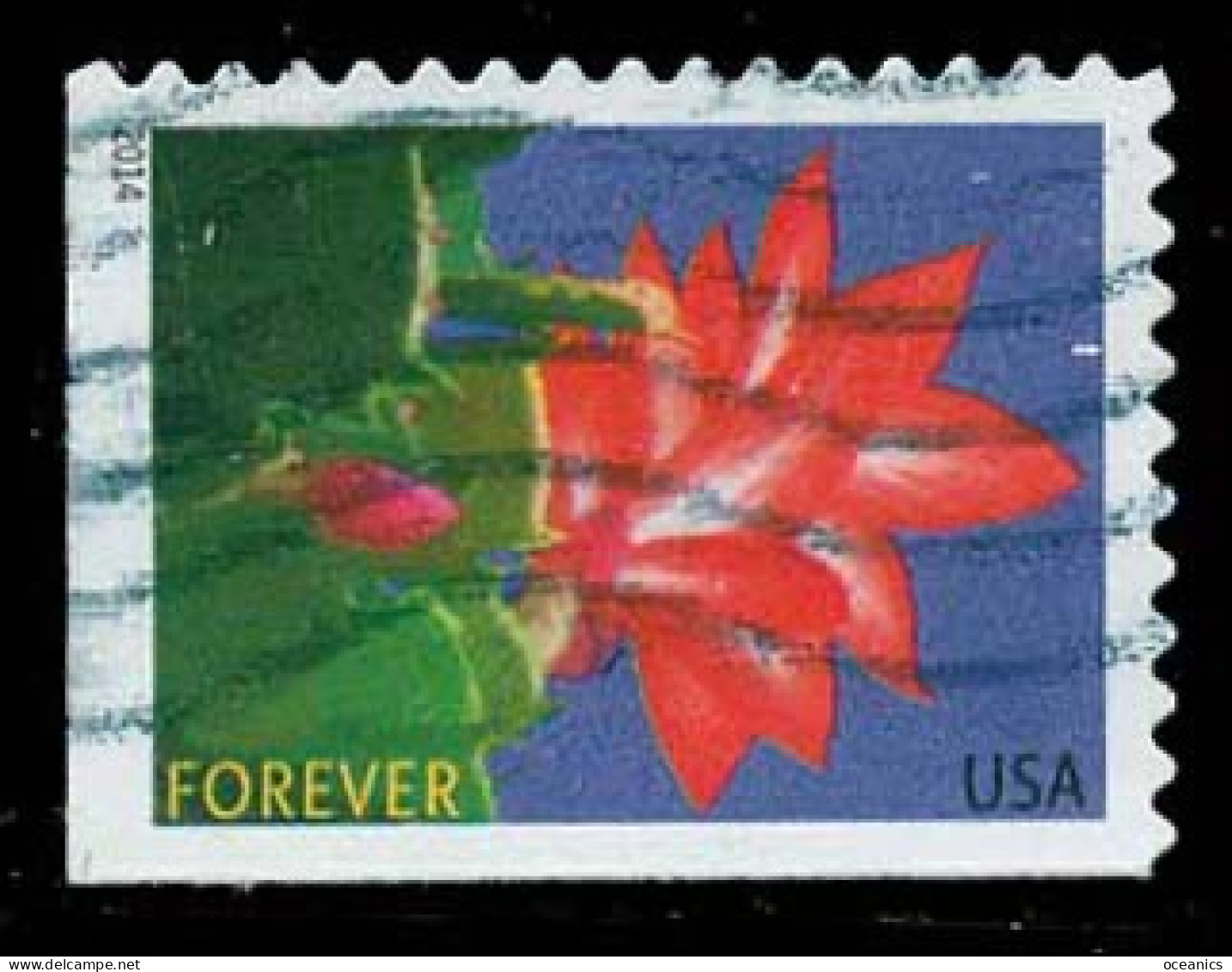 Etats-Unis / United States (Scott No.4865 - Fleur Hivernale /Winter Flower) (o) P2 - Used Stamps