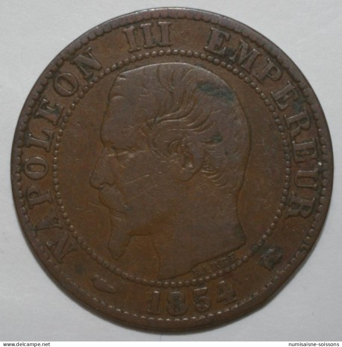 GADOURY 152 - CINQ CENTIMES 1854 K Bordeaux TYPE NAPOLEON III - TB - KM 777 - TB - 5 Centimes