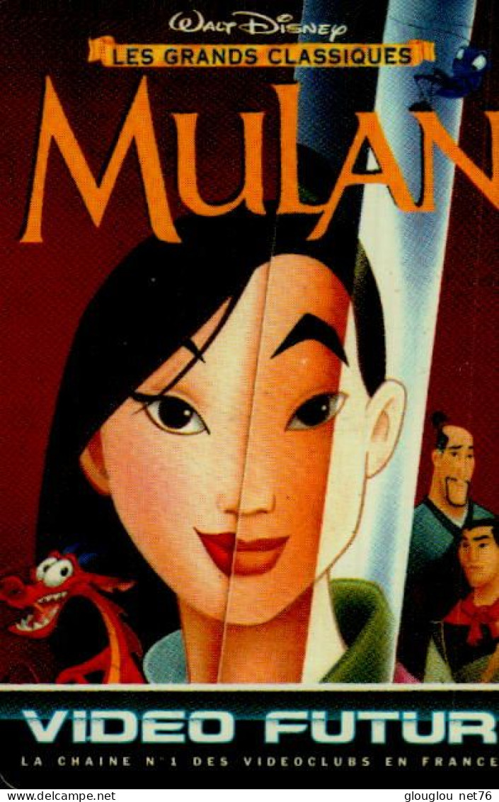 VIDEO FUTUR..  MULAN - Otros & Sin Clasificación