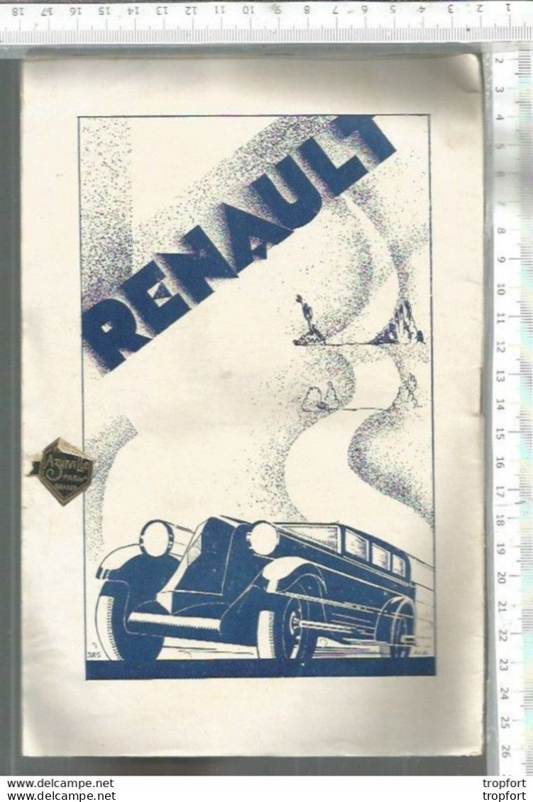 PG / VINTAGE / Rare SUPERBE PROGRAMME ALHAMBRA ALGER 1928  DEDE // Tatya CHAUVIN  ALGERIE Pub Renault Voiture - Programmi