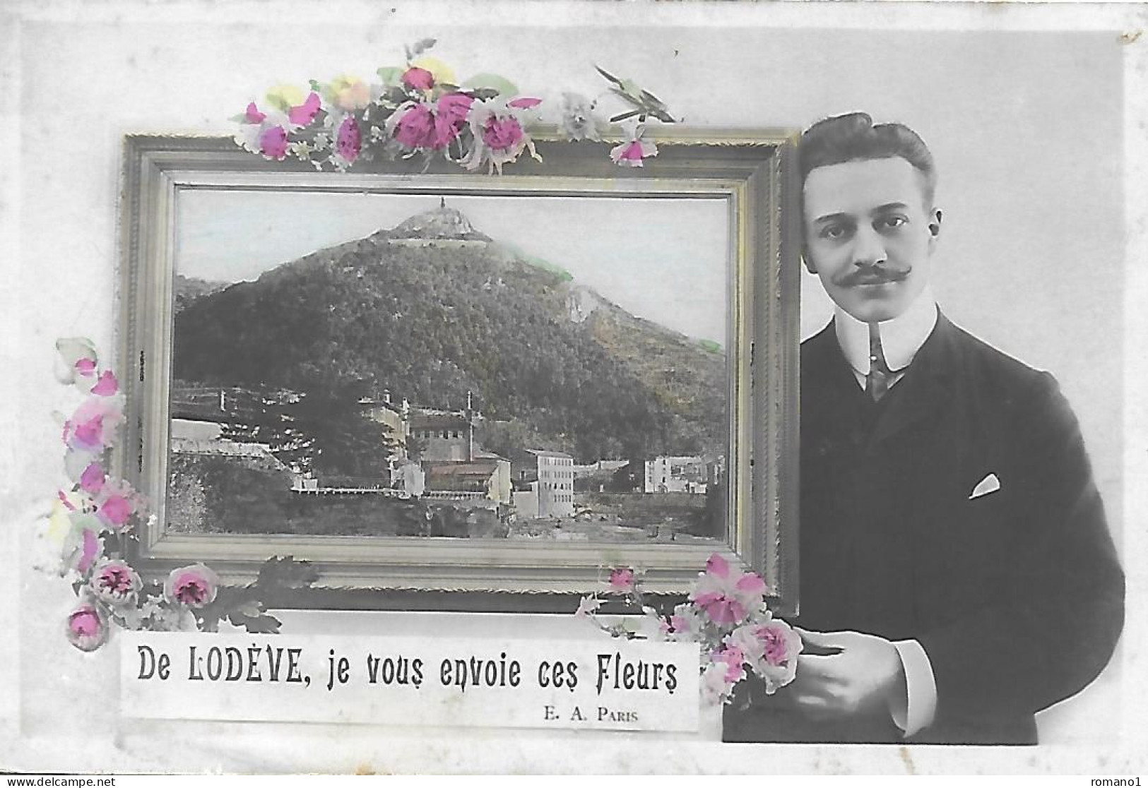 34)   LODEVE  -  Je Vous Envoie Ces Fleurs - Lodeve