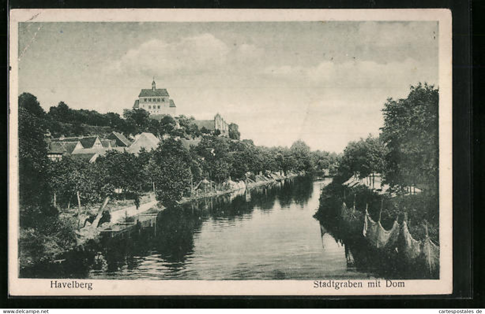 AK Havelberg, Stadtgraben Mit Dom  - Havelberg