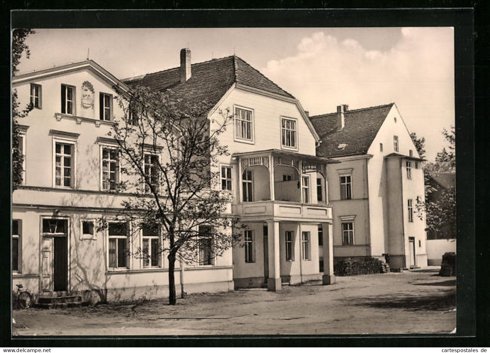 AK Schönebeck /Elbe, Volksbad Salzelmen, Patientenhäuser  - Schoenebeck (Elbe)