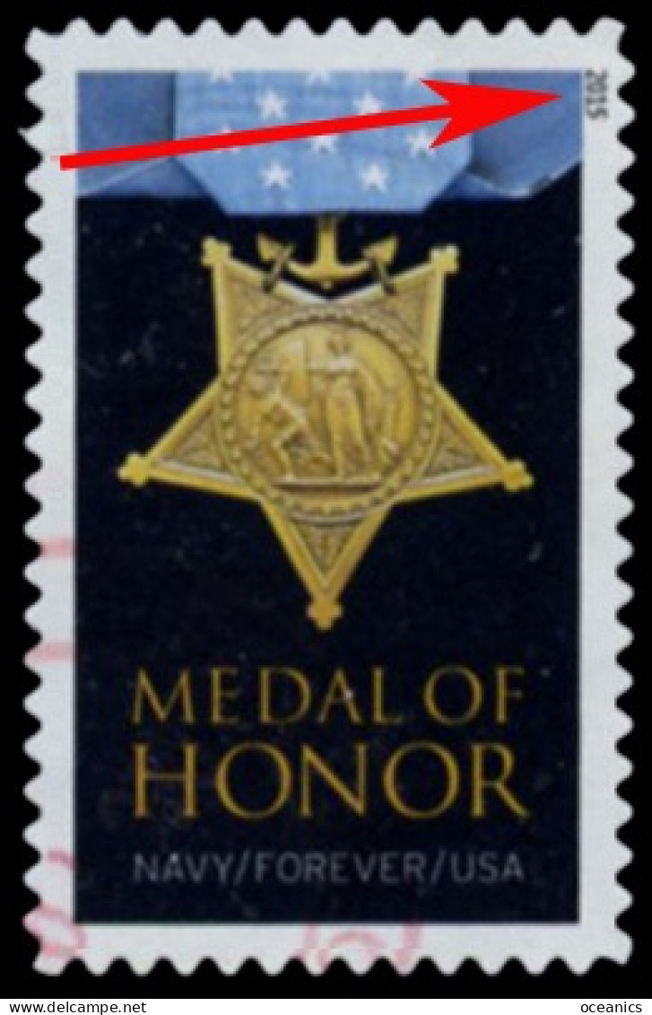 Etats-Unis / United States (Scott No.4822b - La Médaille DHonneur / Medal Of Honor) (o) 2015 - Gebraucht