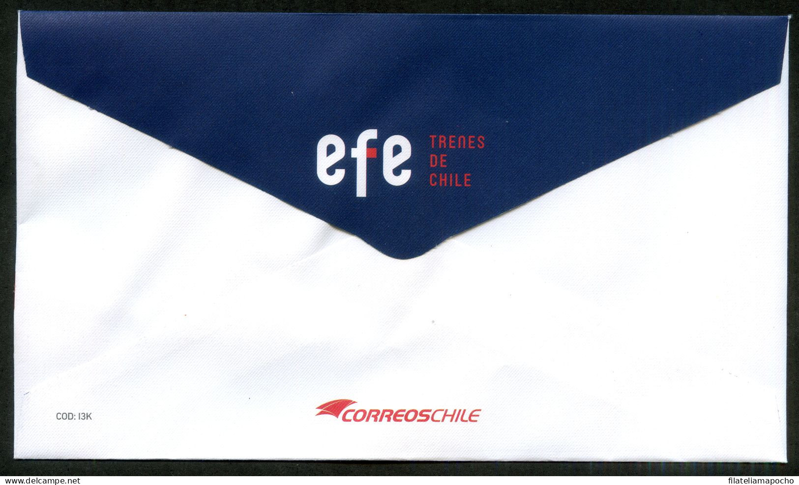 CHILE ESTAMPILLAS: “EFE”, SOBRE PRIMER DIA DE EMISION, 2024. - Chile