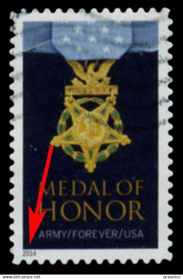 Etats-Unis / United States (Scott No.4823 - La Médaille DHonneur / Medal Of Honor) (o) 2014 - Gebraucht