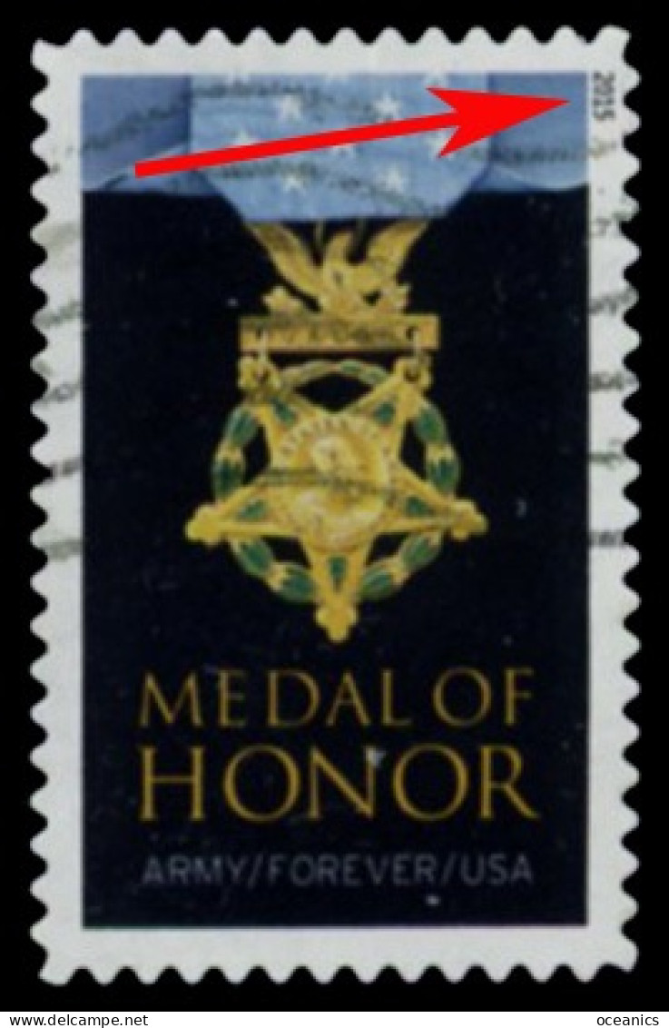 Etats-Unis / United States (Scott No.4823 - La Médaille DHonneur / Medal Of Honor) (o) 2015 - Used Stamps