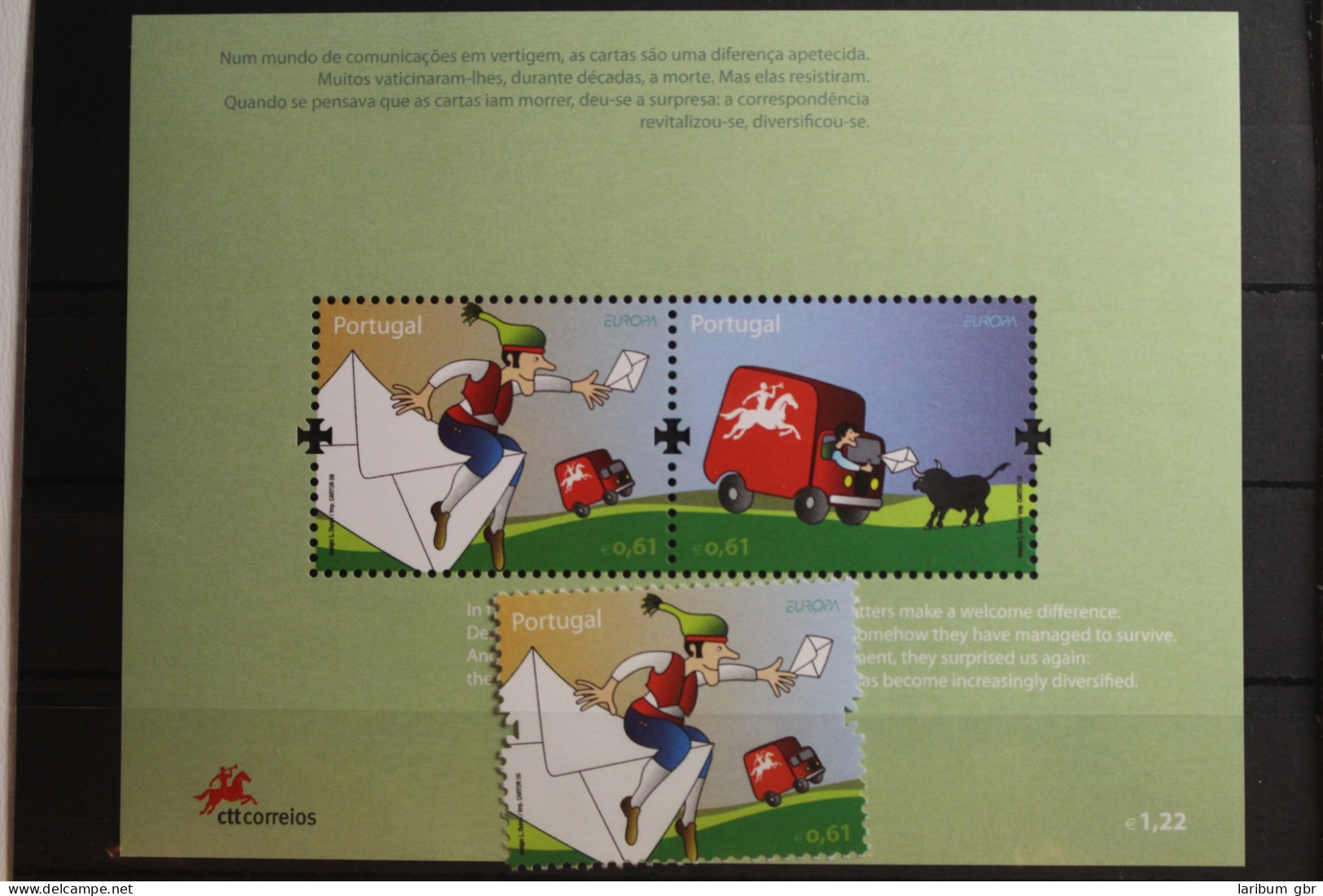 Portugal Block 266 Mit 3284 Postfrisch #VQ071 - Altri & Non Classificati