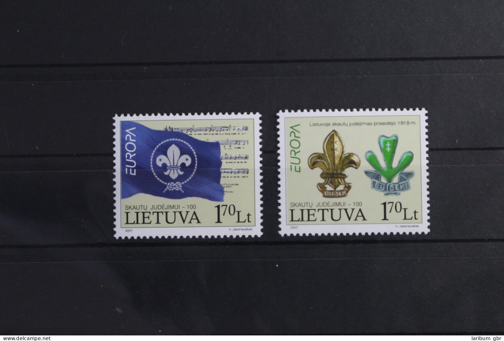 Litauen 933-934 Postfrisch Europa: Pfadfinder #VQ114 - Lituanie