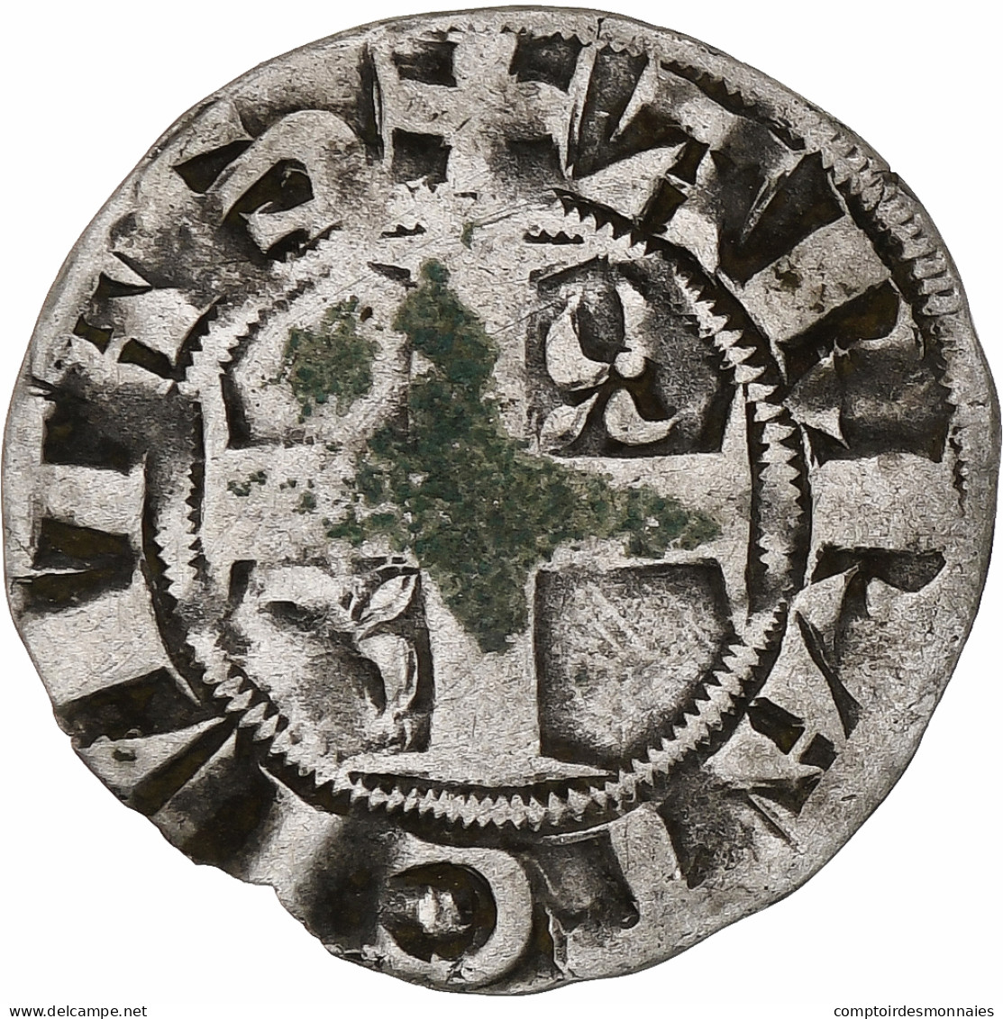 France, Philippe II Auguste, Denier Parisis, 1180-1223, Arras, Billon, TB+ - 1180-1223 Felipe II El Augusto