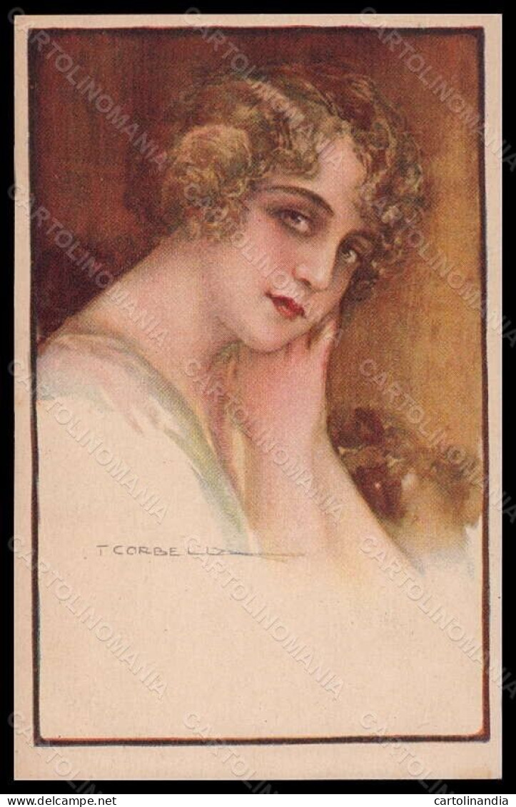 Artist Signed Illustratori T. Corbella Lady Serie 356-4 Postcard VK5902 - Sonstige & Ohne Zuordnung