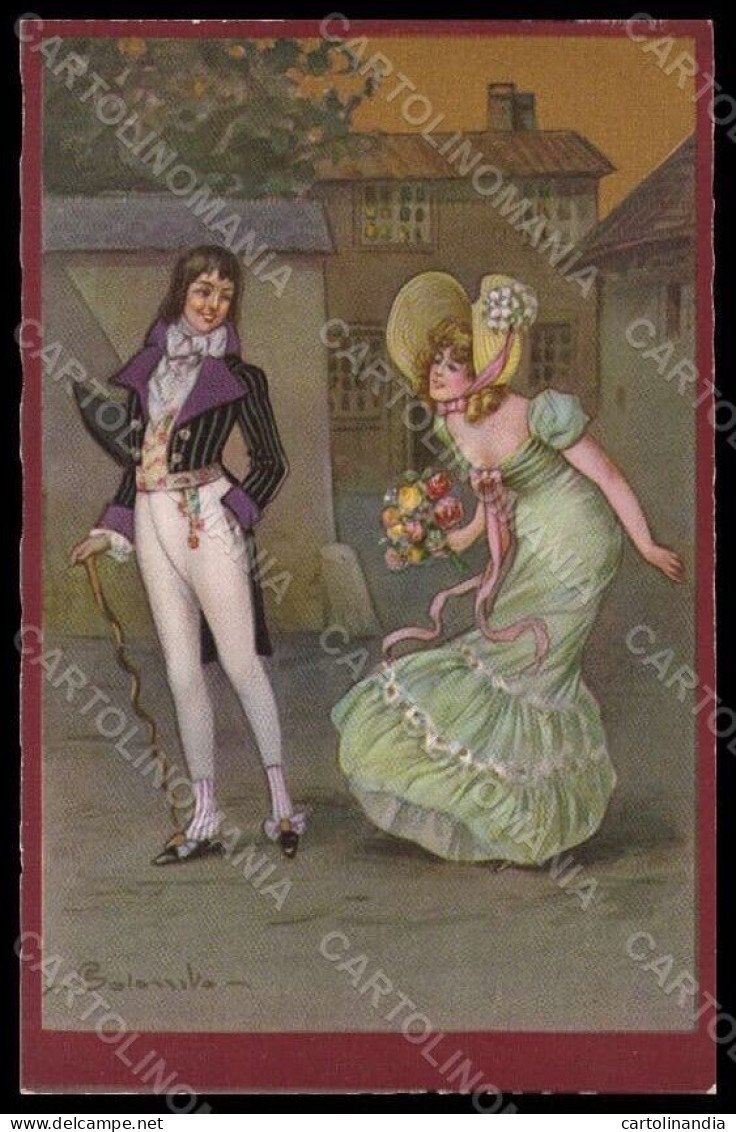 Artist Signed Illustratori Colombo Romantic Couple Serie 2167 Postcard VK7185 - Sonstige & Ohne Zuordnung